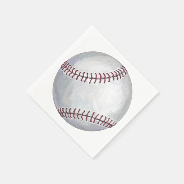 Baseball Napkin (Corner)