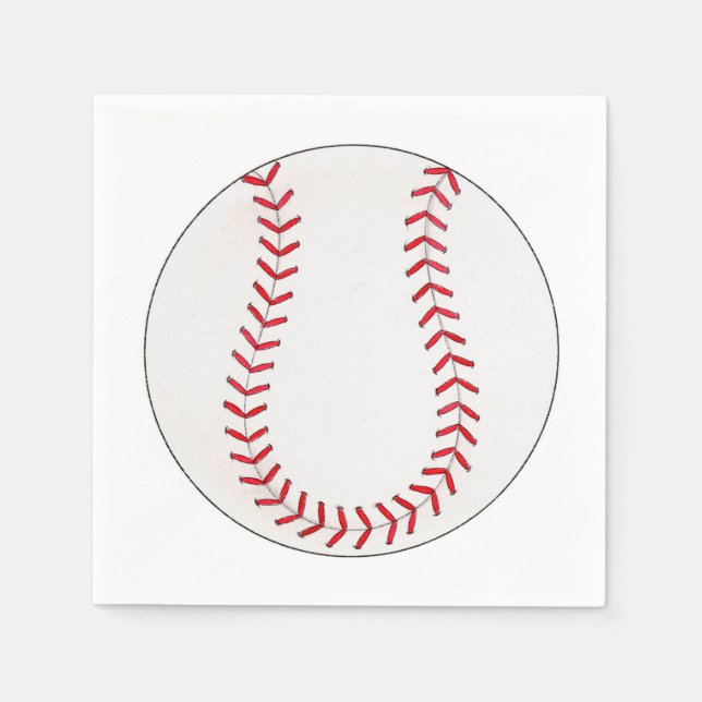 Baseball Napkin (Front)