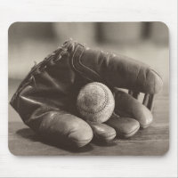 Baseball Nostalgia - Mitt and Baseball