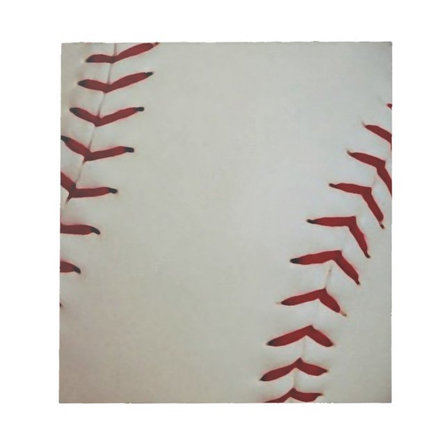 Baseball Notepad (Front)