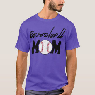 Baseball Novelty Design Baseball Mom, Mother, Gran T-Shirt