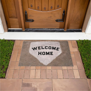 Baseball Novelty Doormat