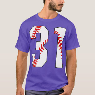 Baseball Number 31 31 Baseball Jersey Favourite P T-Shirt