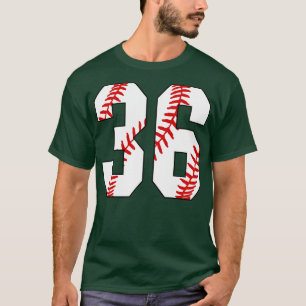 Baseball Number 36 36 Baseball Jersey Favourite P T-Shirt