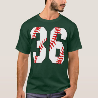 Baseball Number 36 36 Baseball Jersey Favourite P T-Shirt
