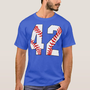 Baseball Number 42 42 Baseball Jersey Favourite P T-Shirt