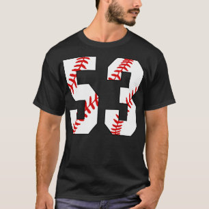 Baseball Number 53 53 Baseball Jersey Favourite P T-Shirt