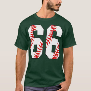 Baseball Number 66 66 Baseball Jersey Favourite P T-Shirt