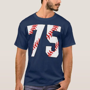 Baseball Number 75 75 Baseball Jersey Favourite P T-Shirt
