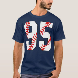 Baseball Number 95 95 Baseball  Jersey Favourite P T-Shirt