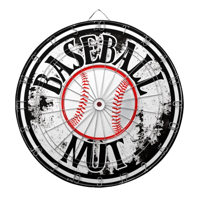 Baseball nut  dart board (Front)
