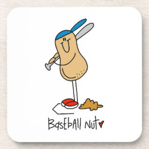 Baseball Nut T-shirts and Gifts Coaster