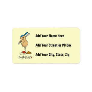 Baseball Nut T-shirts and Gifts Label