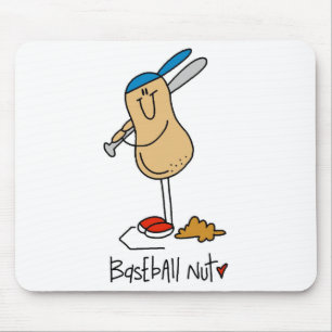 Baseball Nut T-shirts and Gifts Mouse Pad