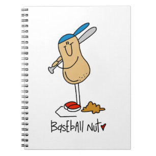 Baseball Nut T-shirts and Gifts Notebook