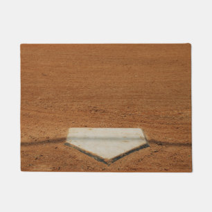 Baseball or Softball Home Plate Door Mat
