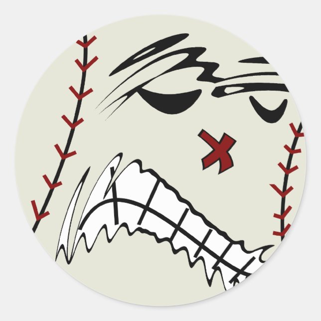 Baseball or Softball Stickers (Front)