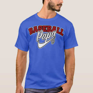 Baseball Papa Tshirt Grandpa Grandparents Fathers 