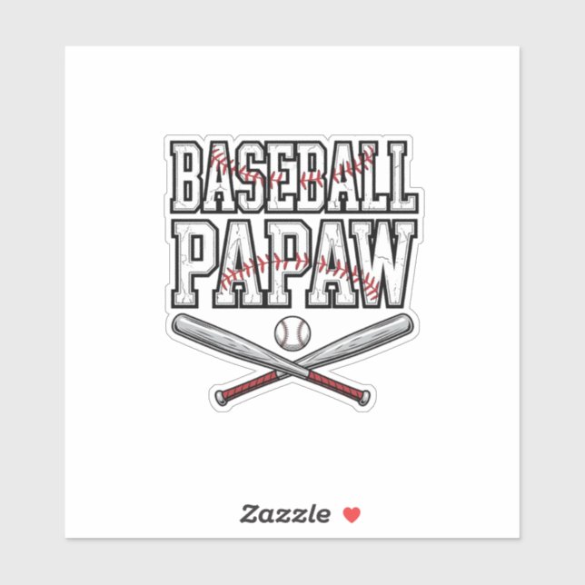 Baseball Papaw Vintage Engraving Design_1 (Sheet)