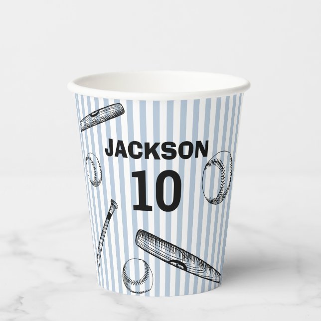 Baseball paper cup - customisable (Front)