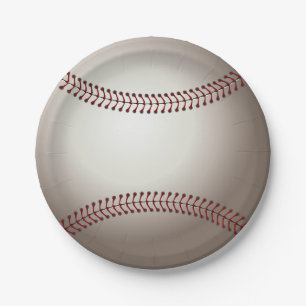 Baseball Paper Plate