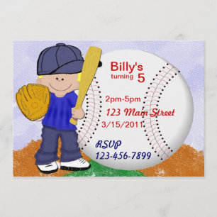 Baseball Party Invitation