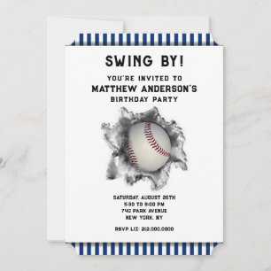 Baseball Party Invitation
