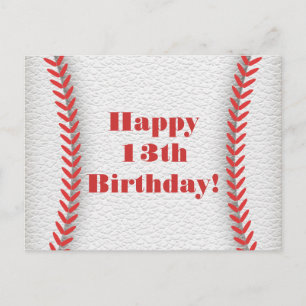 Baseball Party Postcard