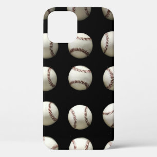 Baseball Pattern iPhone 12 Case