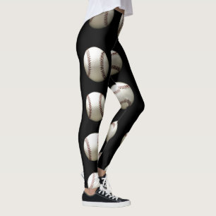 Baseball Pattern Leggings