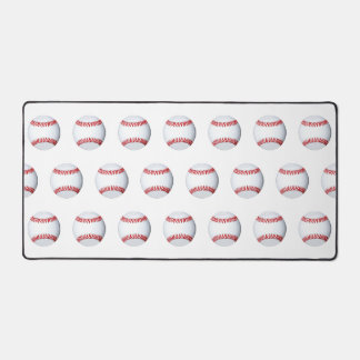 Baseball Pattern Sports Theme Desk Mat