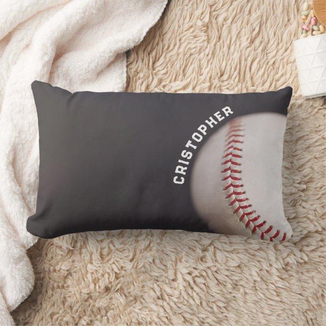 Baseball Personalised Lumbar Cushion (Blanket)