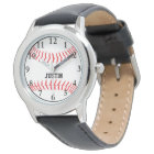 Baseball Personalised Name Boys Watch
