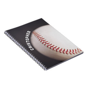 Baseball Personalised Notebook