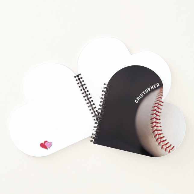 Baseball Personalised Notebook (Inside)