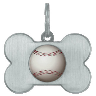 Baseball Pet Tag