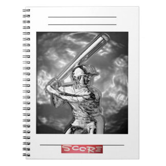 BASEBALL Photo Notebook (80 Pages B&W) Organise