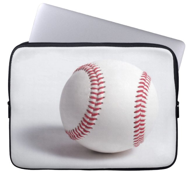 BASEBALL PHOTO PRINTED LAPTOP SLEEVE (Front)