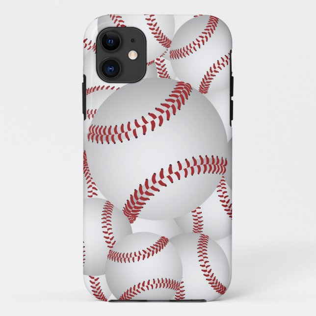 baseball pile Case-Mate iPhone case (Back)