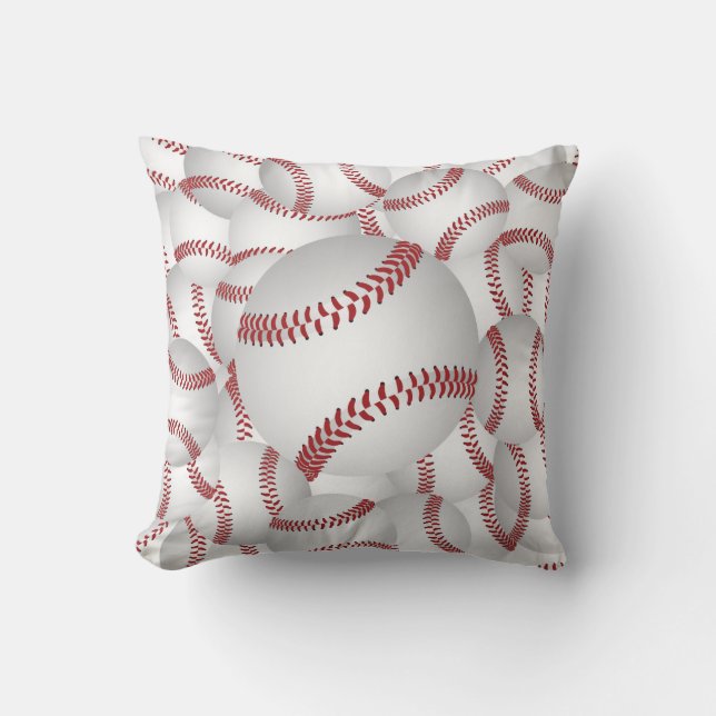 baseball pile cushion (Front)