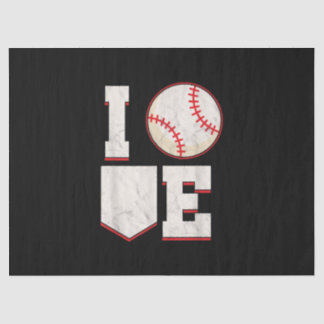 Baseball Pitcher Catcher Batter Softball Sports Tissue Paper