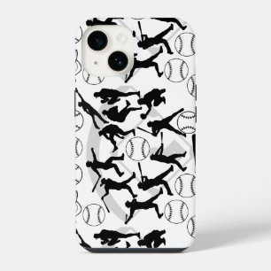 Baseball play pattern.w iPhone 14 case