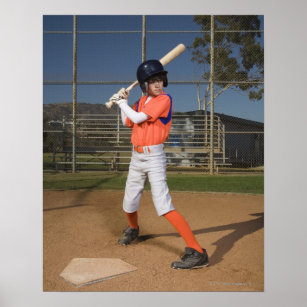 Baseball player 3 poster