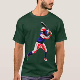 Baseball Player at Bat T-Shirt