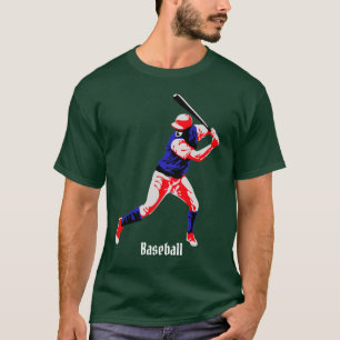 Baseball Player at Bat T-Shirt