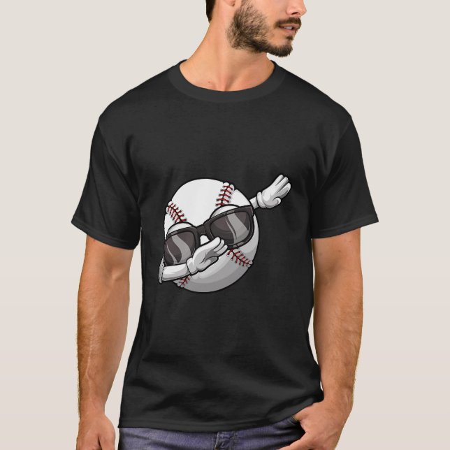 Baseball Player Baseball Team T-Shirt (Front)