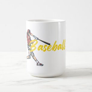 Baseball Player Coffee Mug