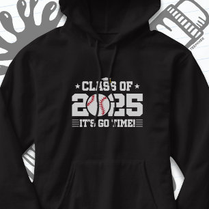 Baseball Player Graduation Class of 2025 Senior Hoodie