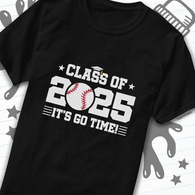 Baseball Player Graduation Class of 2025 Senior T-Shirt (Creator Uploaded)