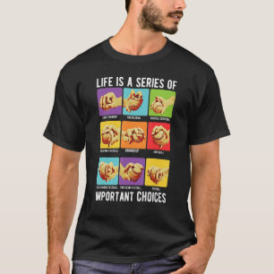 Baseball Player Life Is A Series of Important Choi T-Shirt